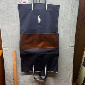 Polo by Ralph Lauren Black and Brown Garment Bag